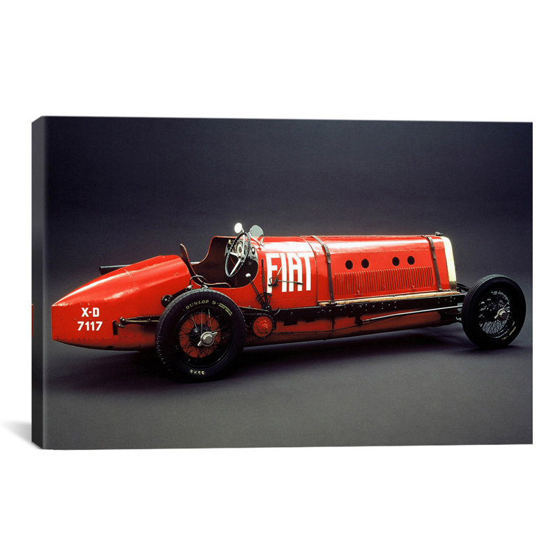 Lyall «1923 fiat mephistopheles», reproduction de photo sur toile, H 12 po x l 18 po x P 0,75 po