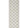 Rodgers Hand Woven Flat Weave Banana Silk/Wool/Cotton Geometric Rug in Ivory/Light gray
