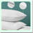 Luxury SleepEase Down Alternative Pillows - Set of 2 Standard Size Hotel Collection Pillows for Sleeping - 20 x 26 Inches - Plush Comfort & Support
