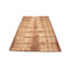 Tapis rouge touffeté à la main 5 pi x 8 pi Maritha
