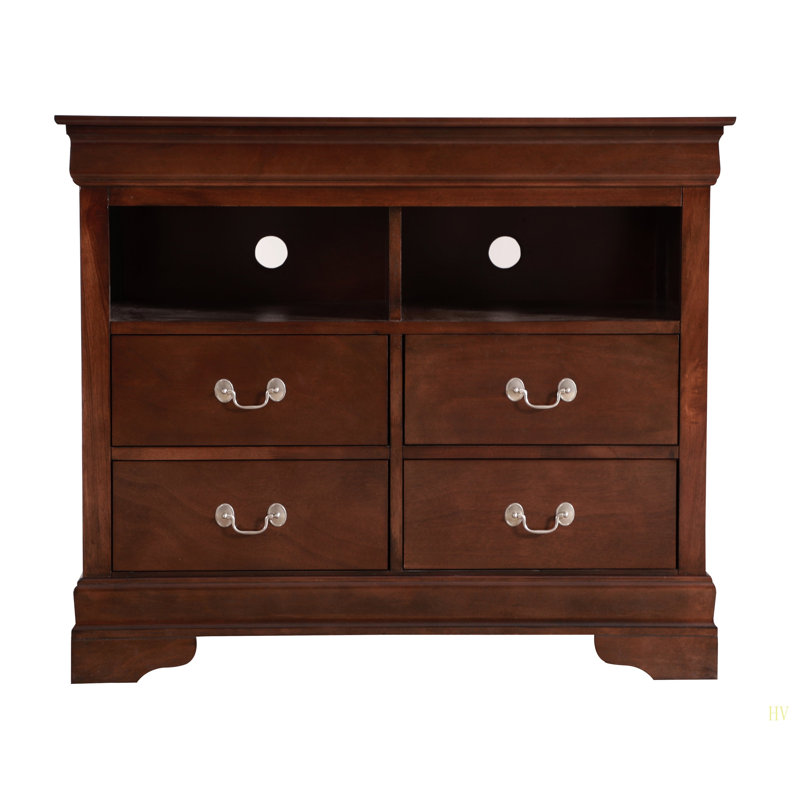 Commode télé Louis Phillipe, Brun