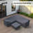 Trishul Acacia Outdoor Conversation Sets Group Seating Patio Furniture Covers