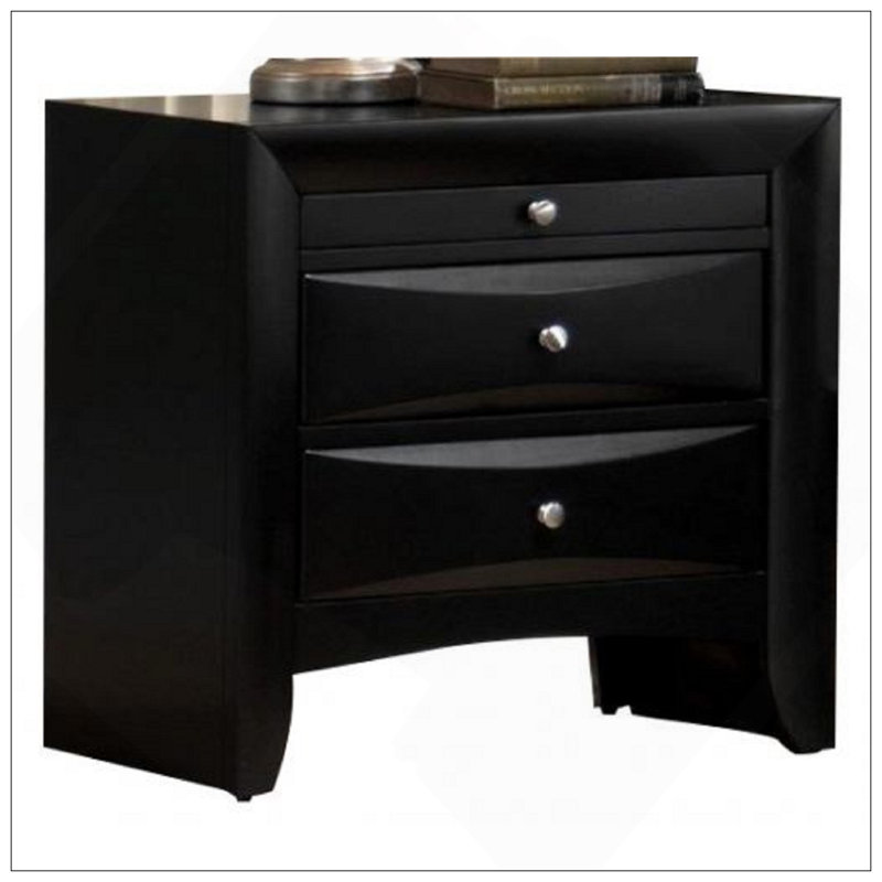 Table de chevet contemporaine 1 tiroir 2 pièces avec plateau à bijoux, mobilier de chambre en bois massif