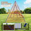Ebern Designs Metal Swing Seat