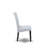 11 Piece Dining Table Set Includes a Rectangle Dining Room Table with Removable Leaf and 10 Grey Linen Fabric Upholstered Chairs, Jacobean-1586492706