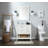 Krish 32'' Single Bathroom Vanity with Engineered Marble Top-2035088478
