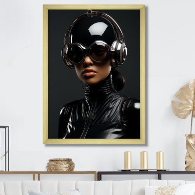 Rétro femme futuriste, photo IV - art mural Chanel