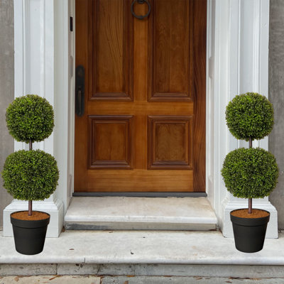 ADJUSTABLE Faux Boxwood Topiary in Pot