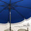 Parasol d'extérieur avec manivelle, parasol de patio, 8 baleines, inclinaison à bouton-poussoir