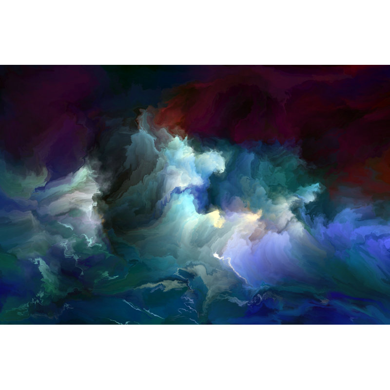 Storm Sea by Pobytov - Wrapped Canvas Print, 20cm H x 30cm W