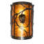 10" Wide Whispering Pines Center Wall Sconce
