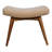Cotton Blend Upholstered Bench