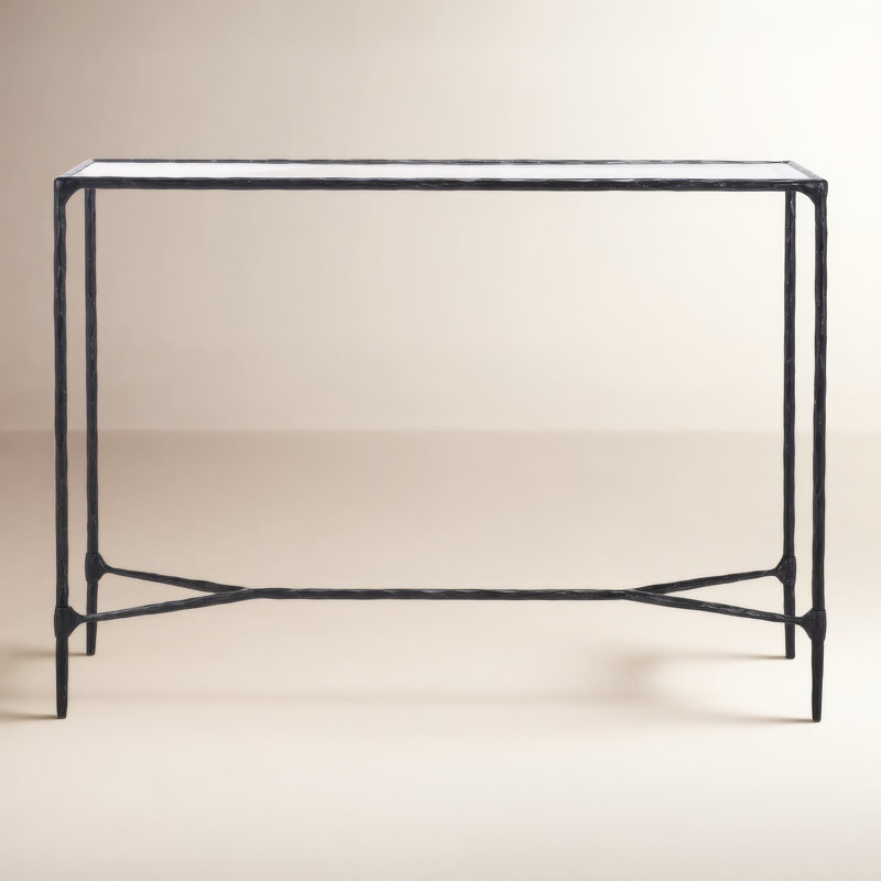 Isabellina Console Table, Black