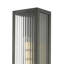 Lunde Rubbed Bronze Outdoor Flush Mount-27420136
