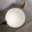 49 Inch Round Shape Freestanding Solid Surface Soaking Bathtub For Bathroom