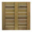 Ensemble de tuiles de terrasse 24 po x 24 po Ipe