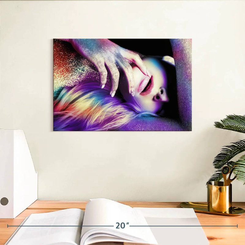 Navette haute couture scintillante, H 8 po x l 12 po