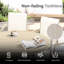 Ensemble de 7 chaises de patio avec 6 sièges et une table empilables, pour les espaces extérieurs des jardins, des pièces de conception empilées comprenant des chaises-255617592