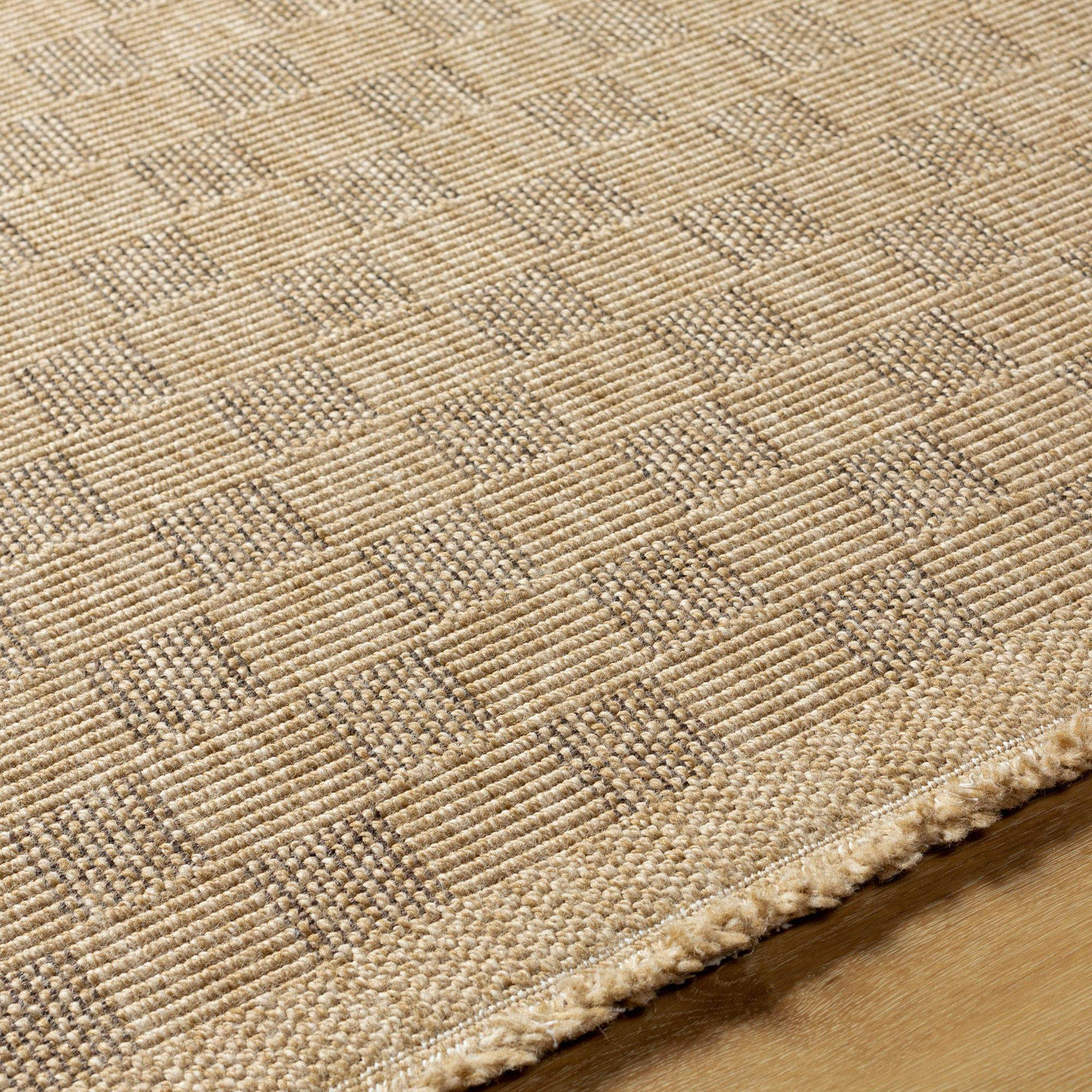 Abbie Checkered Outdoor Rug, Runner 2'7" x 7'