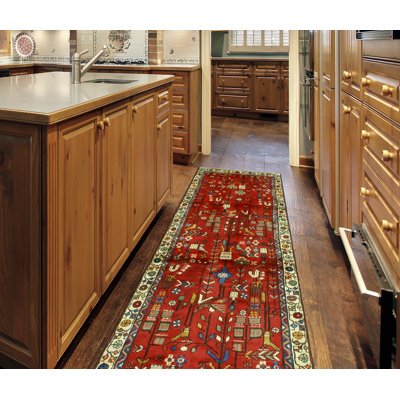 Khylar Distressed Barron Red Runner
