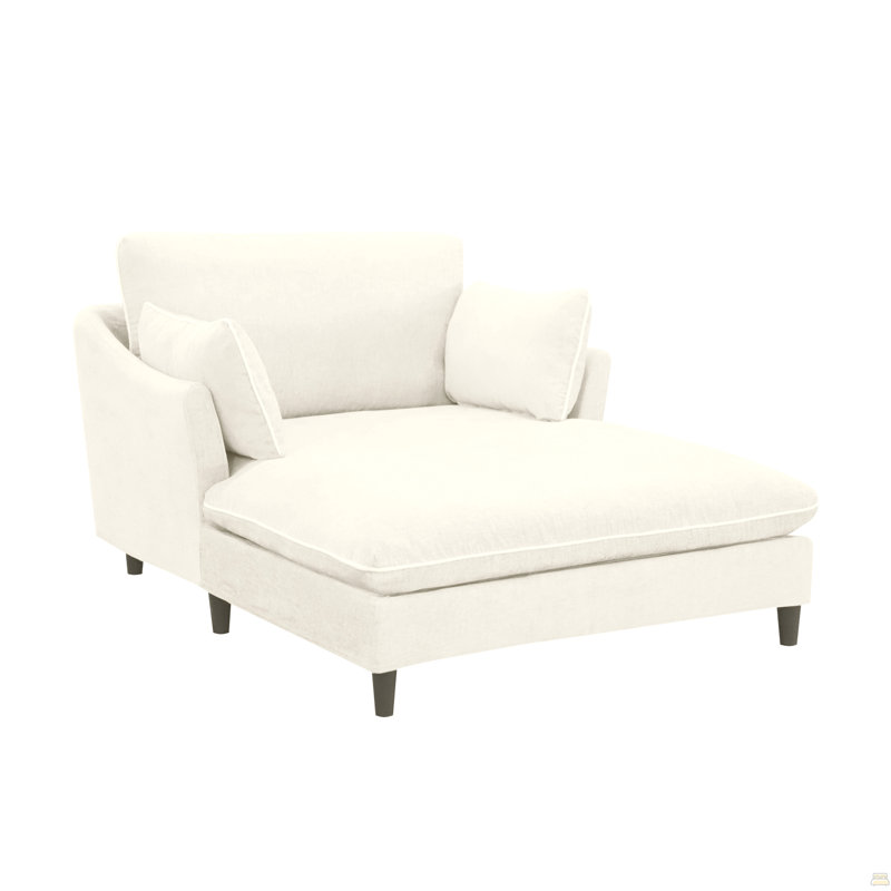 Canapé-lit 51,2 po Modern, Beige
