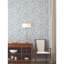 Contoured Leaves Floral Vinyl Wallpaper Roll-1558997805