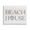 Motif de coquillages de plage rétro «Beach House» par Lil 'Rue - impression