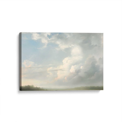 Soft Morning Sky Print on Canvas