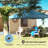 10X10FT Pop Up Gazebo, Sidewall For Party Use With Wheeled Carry Bag-125125336