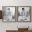 «Soft Silhouette V», ensemble de 2 reproductions sur toile-265539963-265539959-195628229