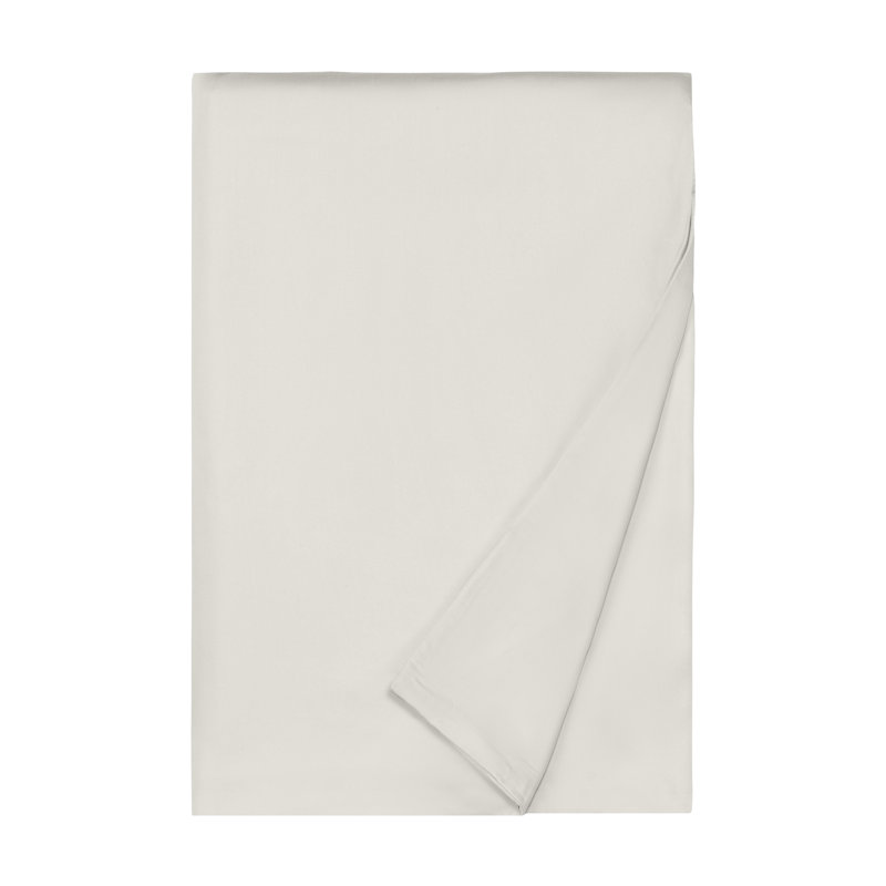 Athens Modal Duvet Cover, California King, Ivory Solid