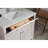 36" Solid Wood Bathroom Vanity with 1" Engineered Marble Top, Single Sink-240842220-240842210