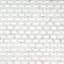 Calabria Frost Geometric 12 in. x 12 in. Polished Marble Mosaic Floor and Wall Tile
