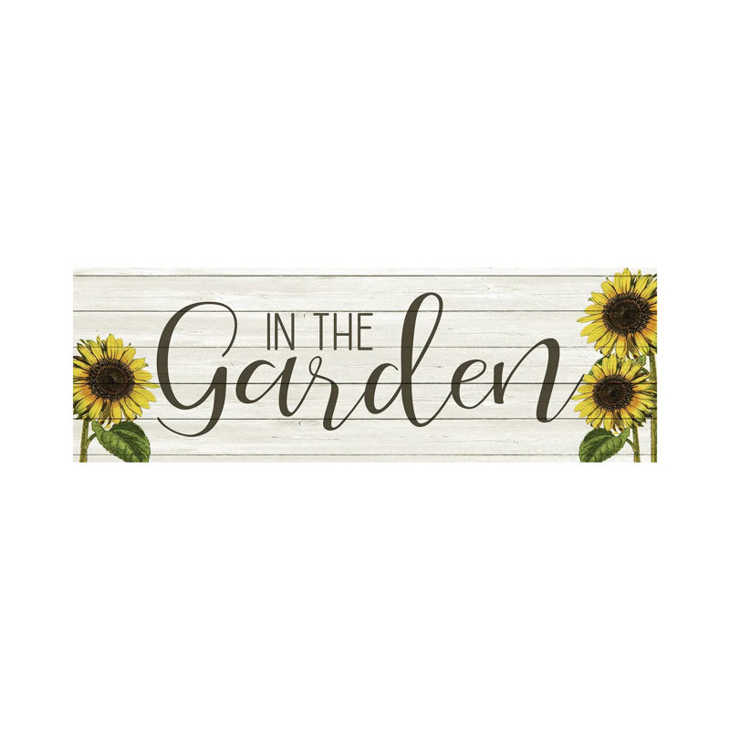 Sunflower Garden by Kimberly Allen - Wrapped Canvas Panoramic Print