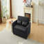Fauteuil convertible surdimensionné de 51,57 po avec trois ports USB pour petit espace-1877747736