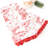 Santa Toile Pom Pom Kitchen Towel Set