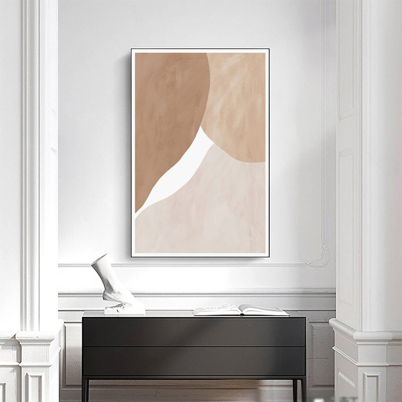Ediel Abstract Circle On Canvas Painting