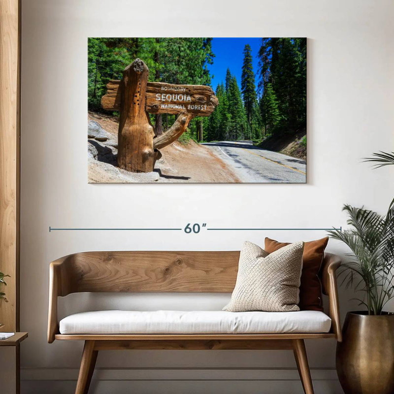 Alvord Sequoia California, 30'' H x 45'' W