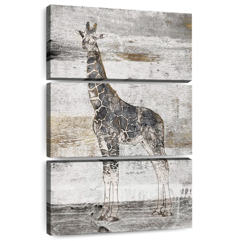 Brampt Giraffe Stare, 38" H x 24" W