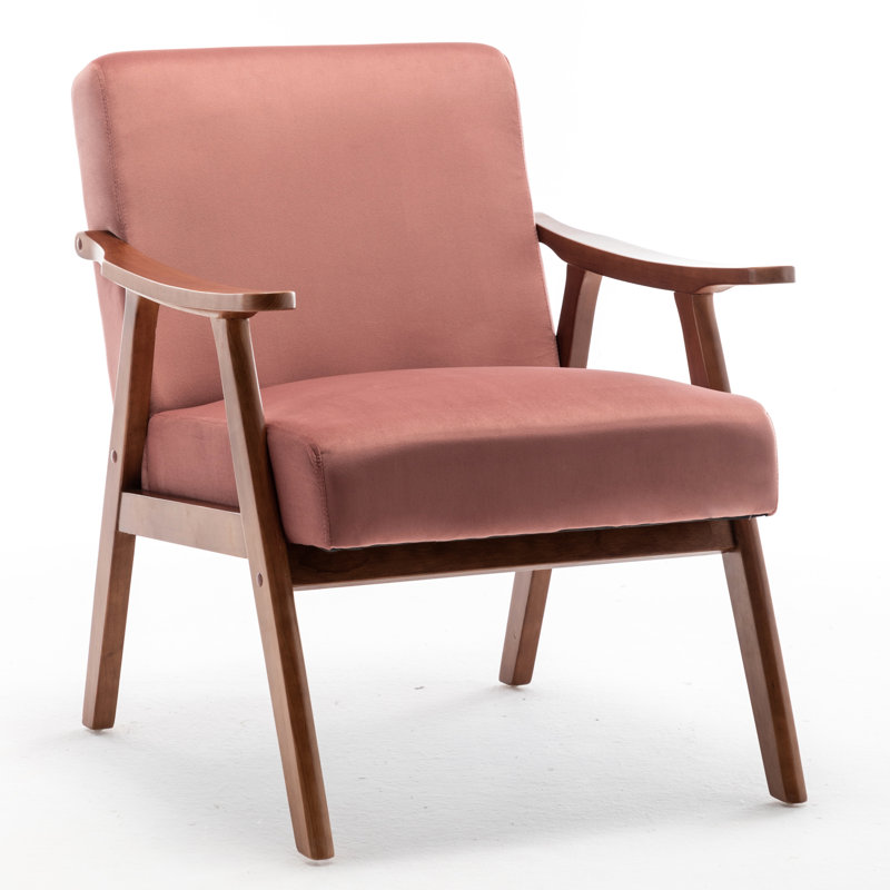 Velvet Relax Chair, Rose