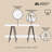 Celine 47" Console Table In White