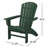POLYWOOD Nautical Curveback Adirondack Chair-1918481930