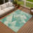 Machine Washable Indoor/Outdoor Kesler ACN2374 Abstract Rug-1036688937