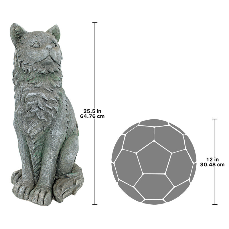 Statue de chat forêt norvégienne