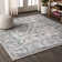 Nifleim Modern Persian Vintage Light Gray Rug