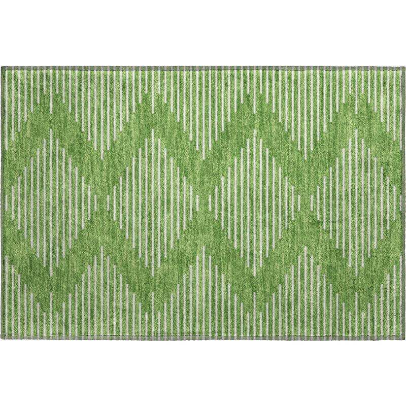 Premium Machine Washable Colmenero AMF1016 Geometric Rug, Rectangle 1'8" x 2'6"