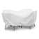 Weathermax™ Outdoor Patio Dining Set Cover