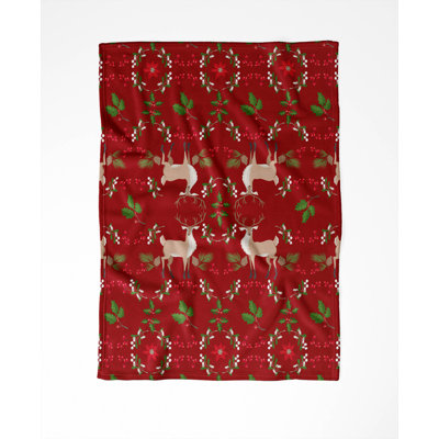 Jeté Botanical Deer