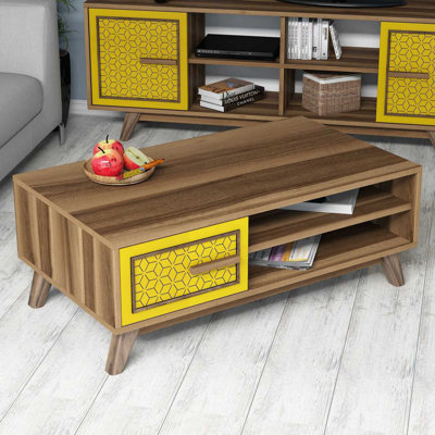 Table basse avec rangement Cronin