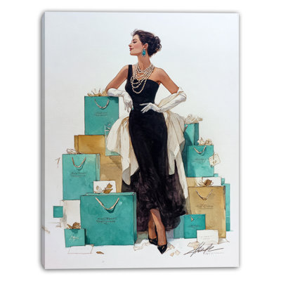Art mural sur toile Glamour and Grace